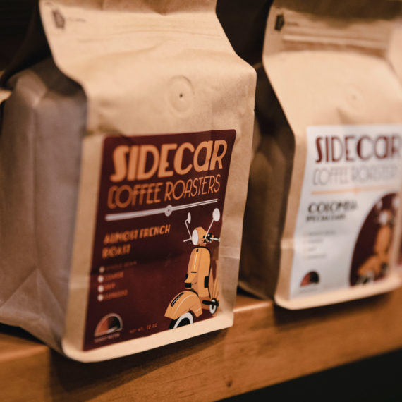 Sidecar Coffee Shop Handcrafted in Cedar Falls, Iowa