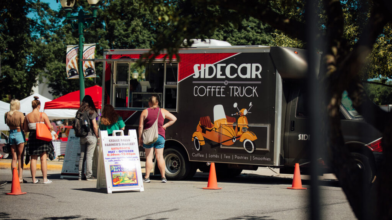 sidecar coffee truck